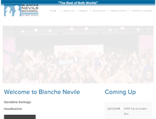 Tablet Screenshot of blanchenevile.org.uk